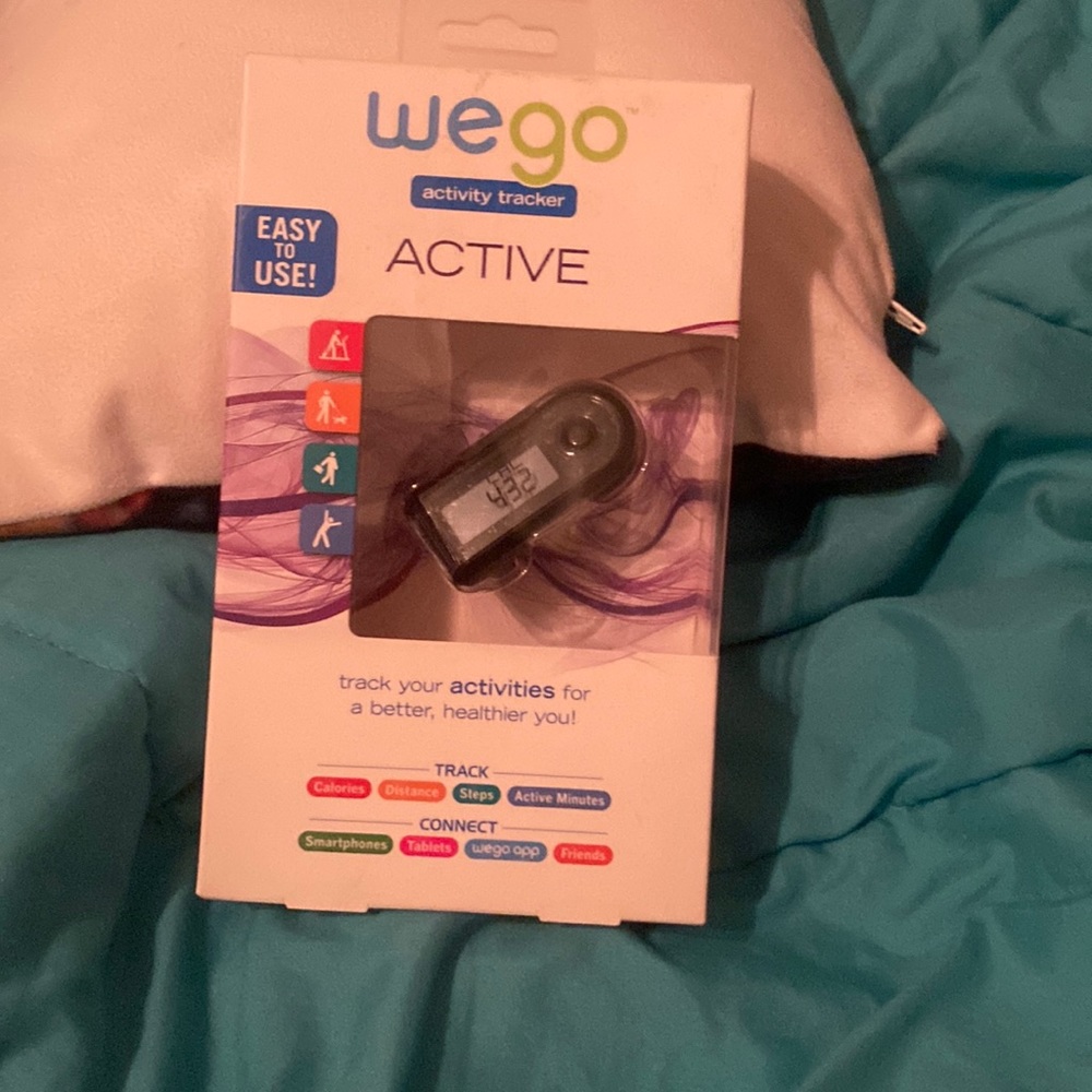 New in package! Activity tracker for exercise!